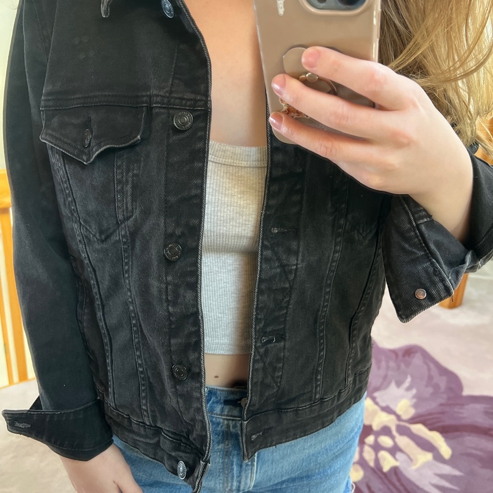 Mango Charcoal Denim Apparel